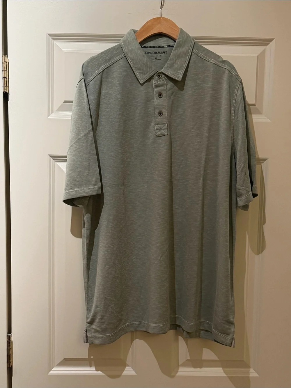 JOHNSTON & MURPHY men’s Vintage Slub Polo
